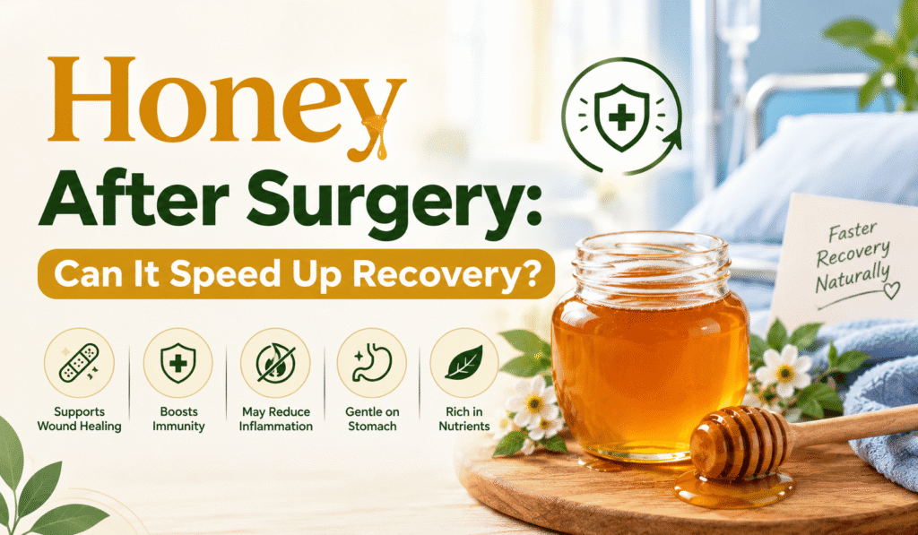 Honey After Surgery