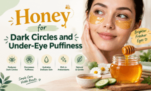 Honey Glow for Brighter Eyes